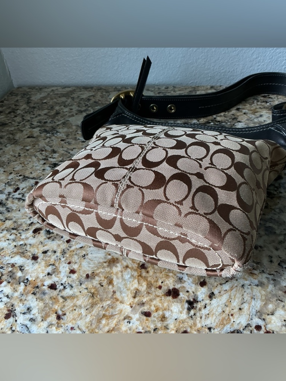 Coach Bleecker Signature Canvas 2 Way Bucket Bag - Picture 9 of 9